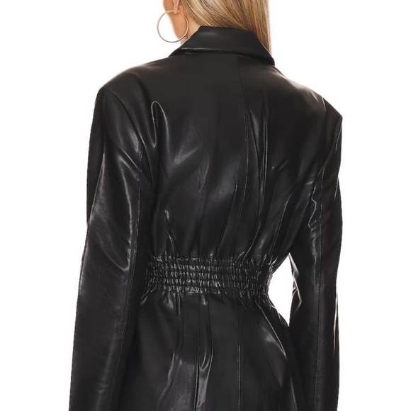 STEVE MADDEN Frida Vegan leather blazer - Picture 4 of 5